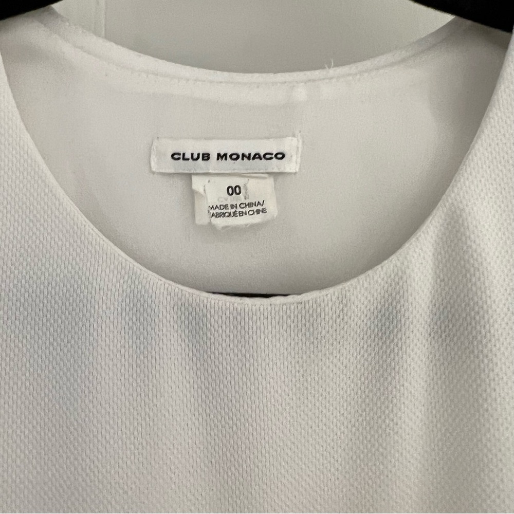 Club Monaco White Romper - Picture 3 of 3